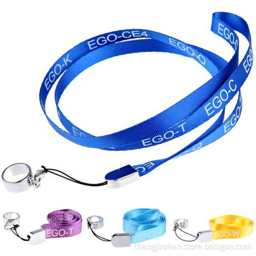 Electronic Cigarette Leather Lanyard for EGO
